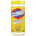 CLOROX WYPES LEMON SCENT12/CS